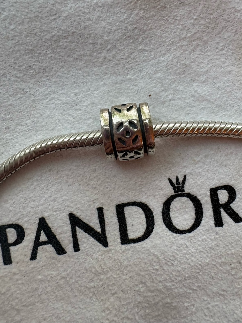 PANDORA Retired Skipping Stones Charm 790205